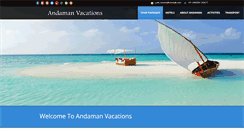 Desktop Screenshot of andamanvacations.in