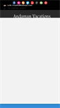 Mobile Screenshot of andamanvacations.in
